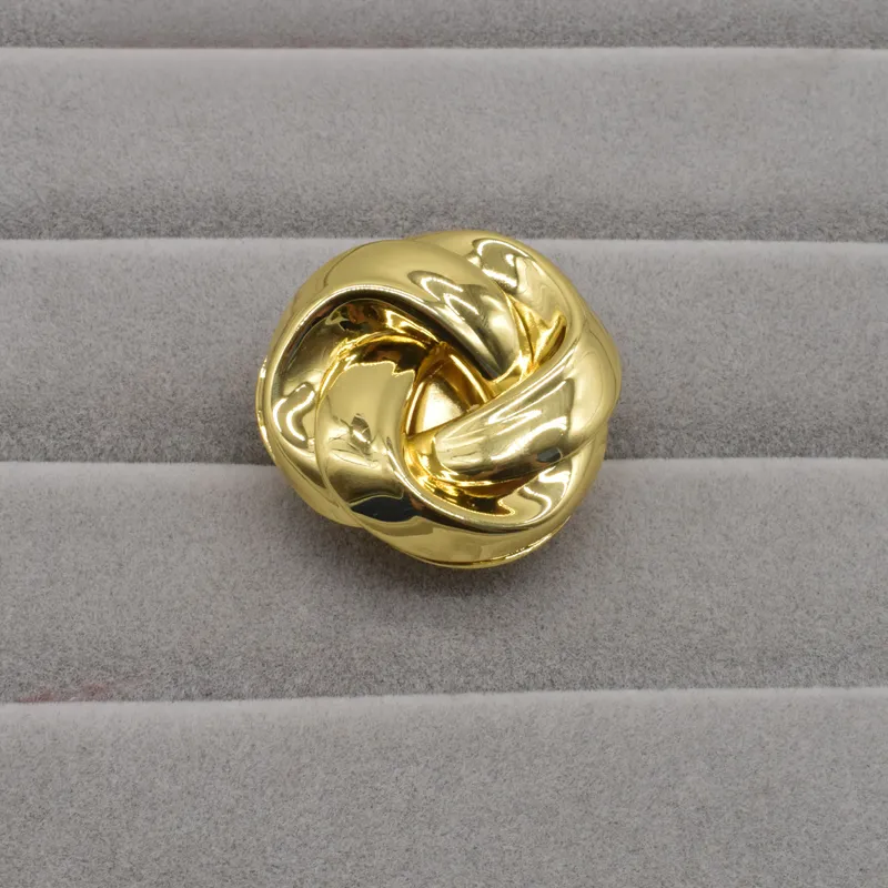 Rose Alloy Open Ring