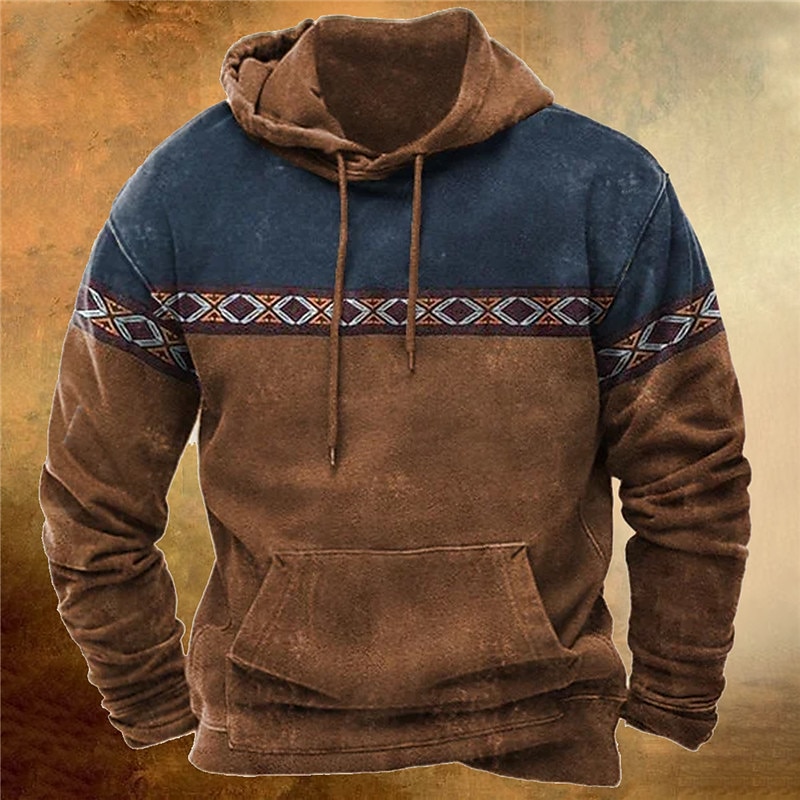Buffalo Skull 3D Pullover Hoodie