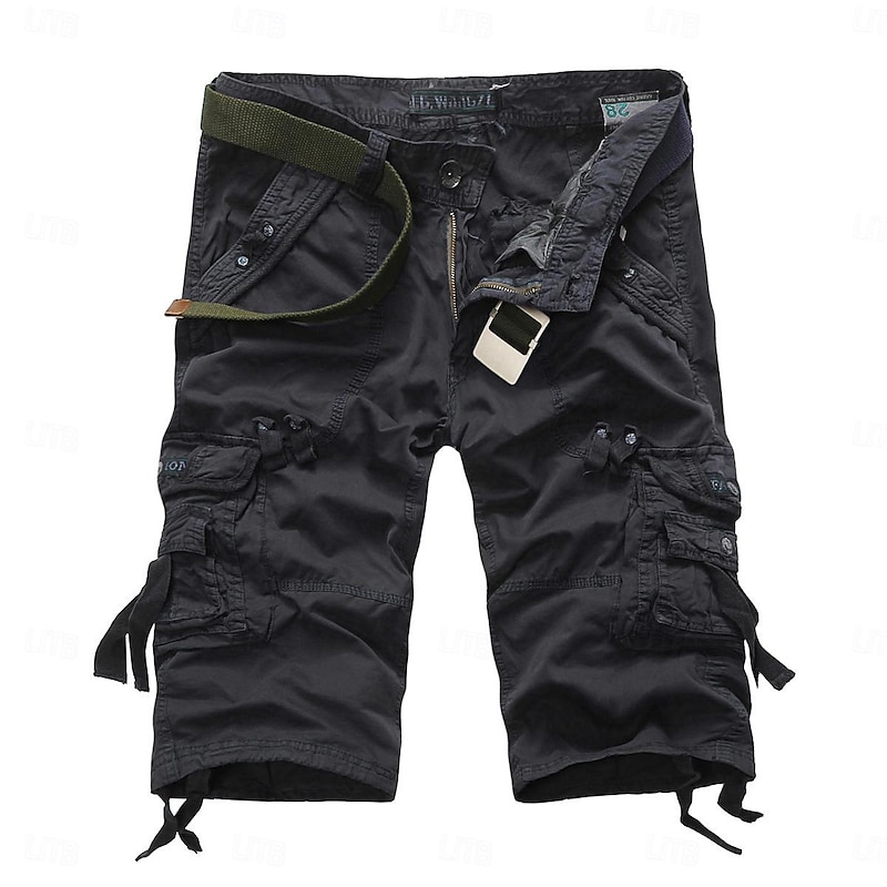 Casual Beach Shorts with Drawstring, Breathable, Daily Wear