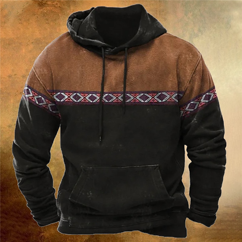 Buffalo Skull 3D Pullover Hoodie