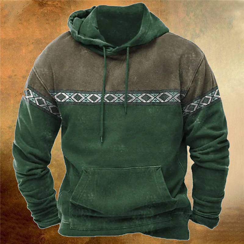 Buffalo Skull 3D Pullover Hoodie